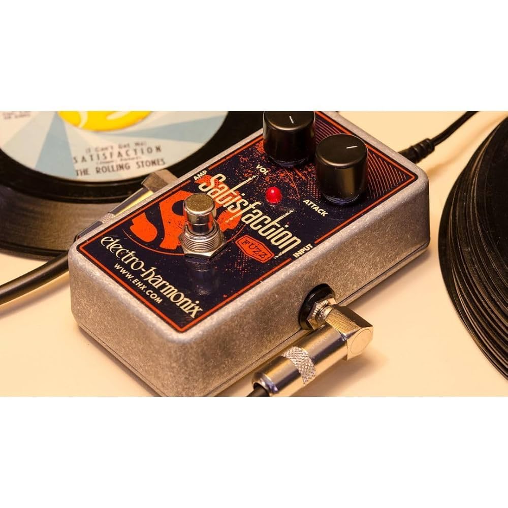 Electro Harmonix Satisfaction Fuzz : Amazon.pl: Instrumenty